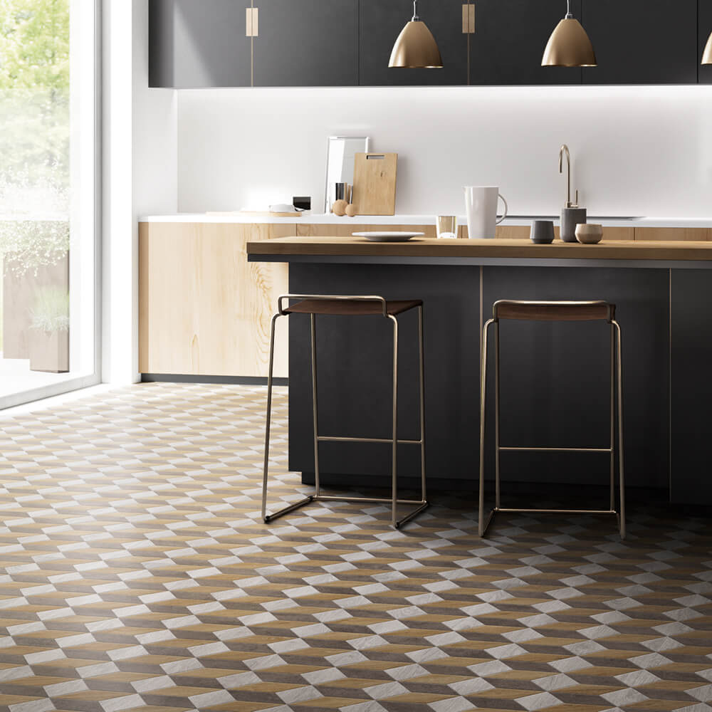 Moduleo - kitchen flooring - luxury vinyl flooring - moods